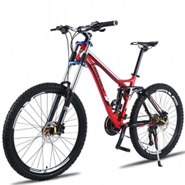 WGYDREAM Mountainbike Mountainbike Mountain Bike MTB 26 Zoll Mountainbikes Leichtes Aluminium Rahmen 24 / 27 Geschwindigkeiten Vorderradfederung Scheibenbremse Mountainbike Mountain Bike MTB ( Color : Red , Size : 27speed )