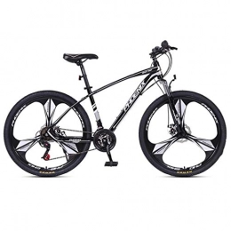 WGYDREAM Fahrräder Mountainbike Mountain Bike MTB Mountainbike, 26inch Mag Rad, Stahl-Rahmen for Fahrräder, 24 Speed, Double Scheibenbremse und Vorderradaufhängung Mountainbike Mountain Bike MTB ( Color : Black+White )