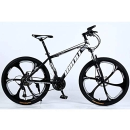  Fahrräder Mountainbike, Mountain Trail Bike Klappbare Outroad-Fahrräder aus Kohlenstoffstahl, Fahrrad mit Vollfederung, Doppelscheibenbremsen, D-30speed