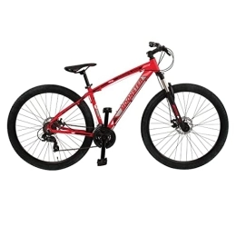 Velomarche Fahrräder Mountainbike Mountainbike Moonster 29 Alloy 21 V. Disk Größe 43 Rot