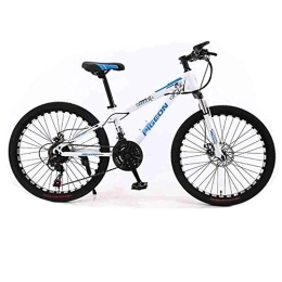 RYP Fahrräder Mountainbikes Rennräder Fahrrad Mountainbike Erwachsene Mountain Bike Teens Straße Fahrräder for Männer und Frauen Räder Adjustable 21 Gang-Doppelscheibenbremse BMX-Räder (Color : Blue)