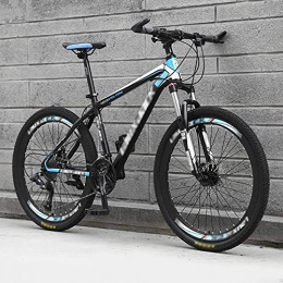 MQJ Fahrräder MQJ Hardtail Mountain Bikes 21 / 24 / 27 / 30-Gang-Mountainbike Für Erwachsene, Leichte Aluminium-Voll-Federungsrahmen, Federgabel, Scheibenbremse, D ~ 26 Zoll, 21 Geschwindigkeit