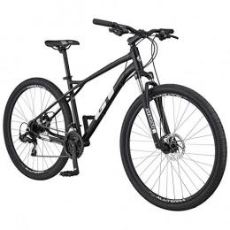 GT Bicycles Fahrräder MTB 650B Mountainbike Hardtail 27, 5 Zoll GT Aggressor Sport 2020 21 Gang Fahrrad (schwarz, XS)