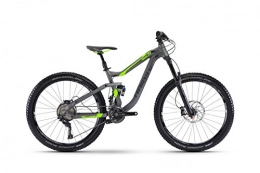 HAIBIKE Mountainbike MTB Fully Haibike Seet Nduro 7.0 27, 5' XT 22G RockShox Monarch, Rahmenhöhen:46, Farben:Titan / Neongelb matt
