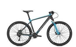 Univega Mountainbike MTB Univega Vision Performance 27, 5' 30G XT Herren in Carbon / Blue matt, Rahmenhöhe:53