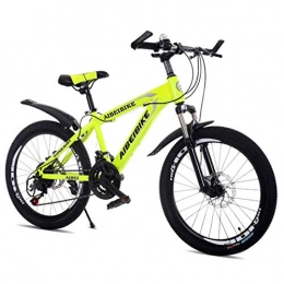 MUYU Mountainbike MUYU Fahrräder 24-Gang-Rennradräder Rennrad Doppelscheibenbremsenfahrräder, Yellow, 20inches