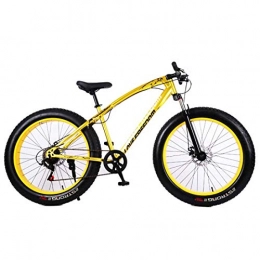 MYMGG Fahrräder MYMGG Adult Mountainbike 26-Zoll-Rahmen Aus Kohlenstoffstahl 21-Gang-Rennrad (24-Gang, 27-Gang), Gold, 24speed