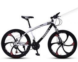 N/AO Fahrräder N / AO Rennrad 21-Gang-Mountainbike 26-Zoll-Trailbike High-Carbon-Rahmen Einfacher Stil Sechsschneider-Rad-schwarz