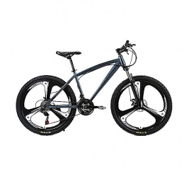 N&I Fahrräder N&I Adult Mountain Bikes 26In Carbon Steel Mountain Bike 21 Speed Bicycle Full Suspension MTB - ?Gears Dual Disc Brakes Mountain Bicycle - Adult Mountain Bikes for Tall People