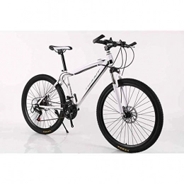 N&I Fahrräder N&I Bicycle Mountain Bike Frame MTB Bike High-Carbon Steel 21 Speeds 26" Wheel Mountain Bike Disc Brakes Blue