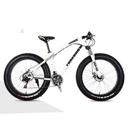 Nerioya Fahrräder Nerioya Erwachsenen-Mountainbike, Doppelscheibenbremsen Vorne Und Hinten, Stoßdämpfendes Fat Shift Beach Shift Bike, A, 26 inch 7 Speed