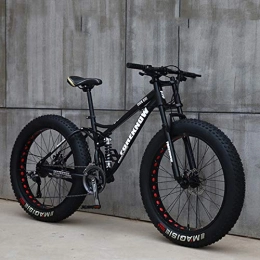 Nerioya Fahrräder Nerioya Mountainbike, Doppelscheibenbremsen Mit Stärkerem Rahmen Aus Kohlenstoffstahl, Speichenrad Kaputt, C, 26 inch 27 Speed