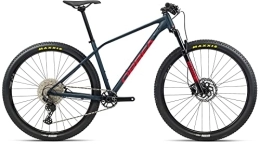 Orbea Mountainbike ORBEA Alma H50 29R Mountain Bike (M / 44.5cm, Blue Bondi (Matte) / Bright Red (Gloss))