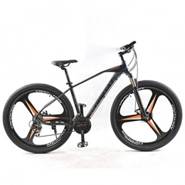 Pakopjxnx Fahrräder Pakopjxnx Mountain Bike 24speed 29 Inch Aluminum Alloy Road Bikes MTB BMX 3 Cutter Wheels Bicycles Dual disc Brakes, Black orange, 24 Speed