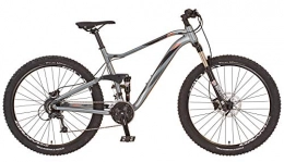 Prophete Fahrräder Prophete Unisex – Erwachsene Graveler 20.BTM.10 Mountain-Bike 27, 5" Fahrrad, grau, RH 48