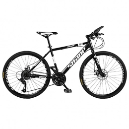Mountain Bike Fahrräder Rennrad-Mountainbikes für Herren und Damen (26 Zoll 21 / 24 / 27 / 30 Gänge schwarz; rot; weiß) Doppelscheibenbremsen