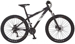 Rex Fahrräder REX Unisex – Erwachsene Graveler 9.4 MTB 27, 5" Mountainbike, schwarz matt, RH 48 cm