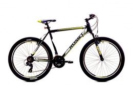 ROMET Fahrräder ROMET Rambler Mountainbike 26 Zoll, 21-Gang Kettenschaltung, mit Federgabel, Alurahmen Gelb