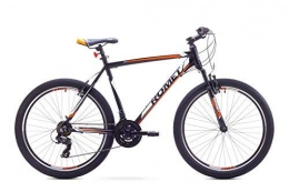 ROMET Fahrräder ROMET Rambler Mountainbike 26 Zoll, 21-Gang Kettenschaltung, mit Federgabel, Alurahmen Orange
