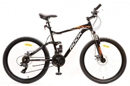 Neon Fahrräder Rook Mountainbike 26 Zoll, vollgefedert, Aluminiumrahmen, 21 Gänge, Shimano-Ausrüstung, doppelte Scheibenbremsen