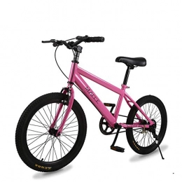 SANLDEN Fahrräder SANLDEN Unisex-Mountainbike 20 Zoll Stahlrahmen mit hohem Kohlenstoffgehalt Einzelgeschwindigkeit MTB-Bike für Studenten / Kinder / Pendlerstadt, Pink