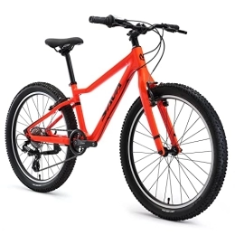 SAVADECK  SAVADECK Mountainbike Carbon für Jungen und Mädchen, 20’’ / 24’’ Mountainbikes mit Carbon Rahmen und Gabel, Mountainbike mit Shimano 8 Gänge Gangschaltung und V-Bremse