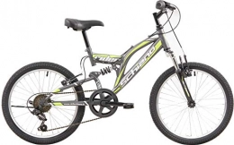 Schiano Fahrräder Schiano Rider 20 Zoll 35 cm Jungen 6G Felgenbremse Anthrazit / Grn