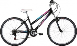 Freespace Fahrräder Skibrille FreeSpirit Tracker Plus 18sp Federung vorne Damen Mountain Bike, schwarz