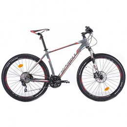 Sprint Fahrräder SPRINT Wood Fahrrad Mountainbike 27, 5 Zoll Herren Damen Jungen Aluminium Rahmen Shimano Deore 20 Gang