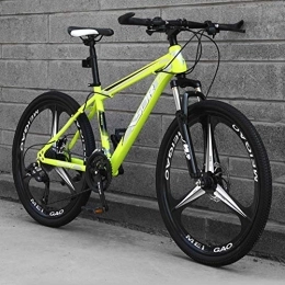  Fahrräder Stilvolle Mountainbike-Vorderradaufhängung Leichter Carbon-Stahlrahmen mit 21-Gang-Schaltbremsen, A, 26 Zoll