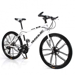 CHHD Fahrräder Stoßdämpfendes Mountainbike Doppelscheibenbremse High Carbon Steel Bike 26-Zoll-Mountainbike, 21-Gang / 27-Gang