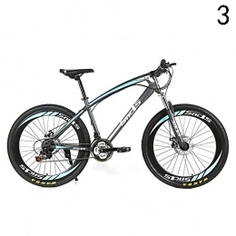 SummerYoung Fahrräder SummerYoung, Mountain Bike fr Herren / Damen, 66 cm, 24 Geschwindigkeiten, Carbon-Stahl, Leichtgewicht, blau