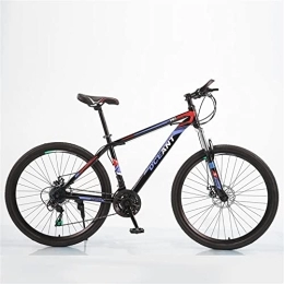 TAURU Fahrräder TAURU 27, 5 Zoll Fahrrad, Herren MTB Mountainbike, Erwachsene, Federgabel, mechanische Scheibenbremse, Karbonstahlrahmen (blau)