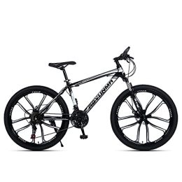 TAURU Mountainbike TAURU Mountainbike mit 21 Gängen, für Herren, Mountainbike, Outdoor-Reiten, doppelte Scheibenbremse, hohe Zehn Messerrad (61 cm, schwarz)