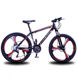 Tbagem-Yjr Mountainbike Tbagem-Yjr 20 Zoll Räder Mountainbikes, Variable Geschwindigkeit City Road Fahrrad Radfahren Unisex (Color : Black red, Size : 24 Speed)