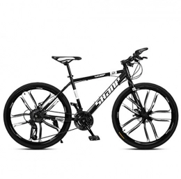 Tbagem-Yjr Mountainbike Tbagem-Yjr 26 Zoll City Mountainbike, Geländefahrrad Mit Variabler Geschwindigkeit Kohlenstoffstahl (Color : Black, Size : 30 Speed)
