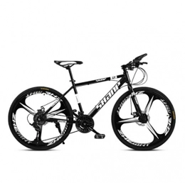 Tbagem-Yjr Mountainbike Tbagem-Yjr 26-Zoll-Rad Mountainbikes, Offroad-Radfahren Fahrrad for Erwachsene 3 Messerrad (Color : Black, Size : 27 Speed)