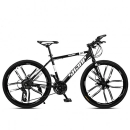 Tbagem-Yjr Fahrräder Tbagem-Yjr City Mountainbike, Offroad Fahrrad Mit Variabler Geschwindigkeit Doppelscheibenbremse for Erwachsene (Color : Black, Size : 21 Speed)