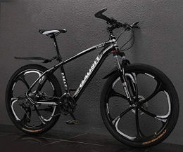Tbagem-Yjr Mountainbike Tbagem-Yjr Hardtail Mountain Bikes for Männer Und Frauen, 26-Zoll-Stadt Straßenfahrrad Fahrrad for Erwachsene (Color : Black White, Size : 30 Speed)