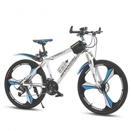 Tbagem-Yjr Fahrräder Tbagem-Yjr Mountainbike, 26-Zoll-Räder 27-Gang-Doppelscheibenbremse Erwachsenes Stadtstraßenfahrrad (Color : White)