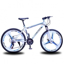 Tbagem-Yjr Fahrräder Tbagem-Yjr Mountainbikes, Variable Geschwindigkeit City Road Fahrrad Sport Freizeit Unisex Erwachsener (Color : Blue and White, Size : 27 Speed)