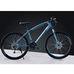 Tbagem-Yjr Fahrräder Tbagem-Yjr Off-Road-Fahrrad Mit Variabler Geschwindigkeit Stadt Straßenfahrrad, 26 Zoll REIT Dämpfung Mountainbike (Color : Blue, Size : 21 Speed)
