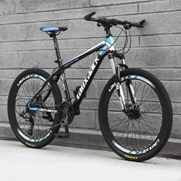 Tbagem-Yjr Fahrräder Tbagem-Yjr Off-Road Mit Variabler Geschwindigkeit Fahrrad, 26 Zoll Sport Und Freizeit Mountainbike for Erwachsene (Color : Black Blue, Size : 21 Speed)