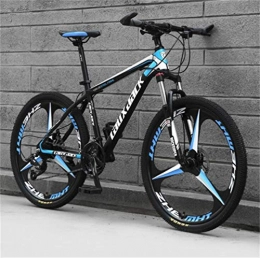 Tbagem-Yjr Fahrräder Tbagem-Yjr Off-Road Mit Variabler Geschwindigkeit Gebirgsfahrrad, 26 Zoll REIT Dämpfung Mountainbike (Color : Black Blue, Size : 30 Speed)