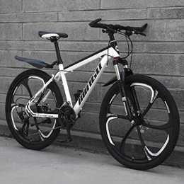 Tbagem-Yjr Mountainbike Tbagem-Yjr Unisex Pendler Stadt Hardtail Bike, Mens Variabler Geschwindigkeit MTB Offroad-Gebirgsfahrrad (Color : White, Size : 30 Speed)