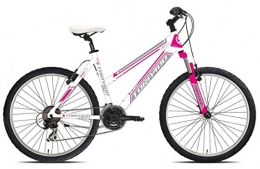 TORPADO Fahrräder TORPADO Fahrrad MTB Storm 26 Damen Alu 3 x 7 V Gr. 38 Weiß Pink Damen (MTB)
