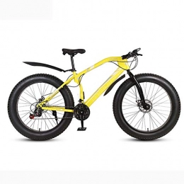 TriGold Fahrräder TriGold Schnee Bike 26x4, 0 Reifen Erwachsene, Mountainbike Herren-Gelb 21 Geschwindigkeit