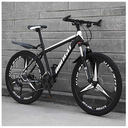 Unbekannt Fahrräder Unbekannt Mountain Bikes, 26-Zoll-High-Carbon Stahl Hardtail Mountainbike, Berg Fahrrad mit Federung vorne Adjustable Seat, Schwarz, 30speed