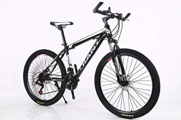 UR MAX BEAUTY Fahrräder UR MAX BEAUTY 26 Zoll Mountainbike, High Carbon Stahlrahmen MTB Fahrrad 21 Gang-Doppelscheibenbremse Rennrad Verschiedenen Größen Und Farben Wählen, c, 26 inches