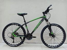 UR MAX BEAUTY Fahrräder UR MAX BEAUTY Mountainbike / High Carbon Stahlrahmen Damping Mountainbike Erwachsene Fahrrad (26 '', 27 Speed), b